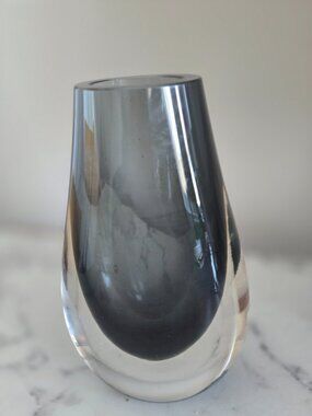 Vintage Cased Glass Vase Whitefriars